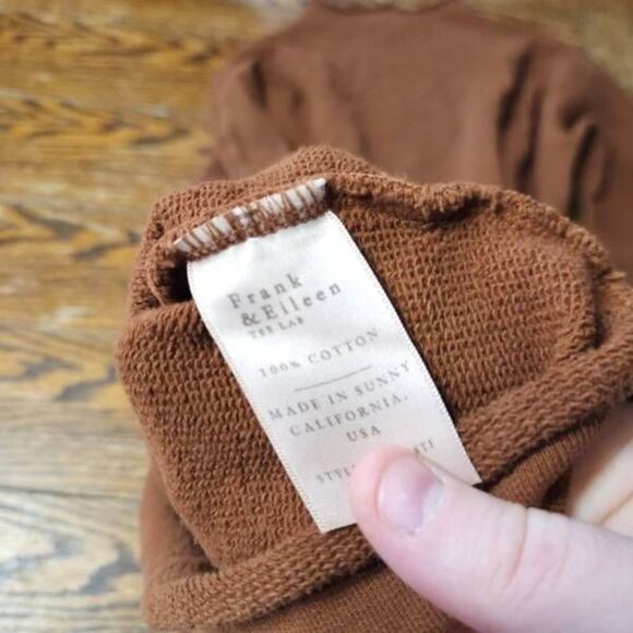 Frank & Eileen - Isabelle Funnel Neck Dress - Cinnamon sz Small - Picture 6 of 7